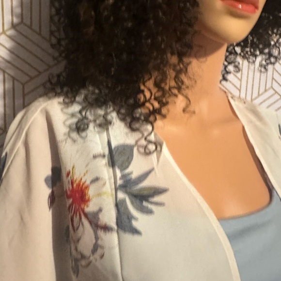 Floral Kimono Cardigan - Picture 5 of 8